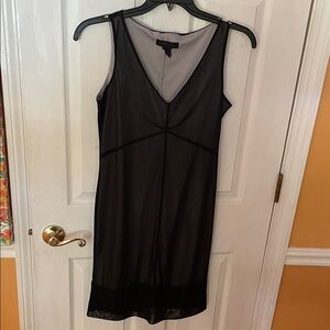Express Black slip dress
